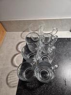 8 theeglazen, Ophalen of Verzenden, Gebruikt