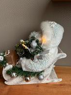 Kerstman met slee en licht, Diversen, Kerst, Ophalen of Verzenden, Gebruikt