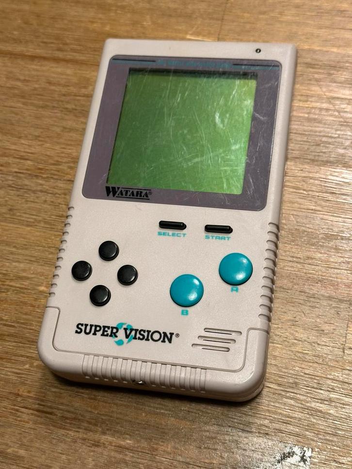 Watara Supervision (Witte uitvoering), Spelcomputers en Games, Spelcomputers | Overige, Gebruikt, Verzenden