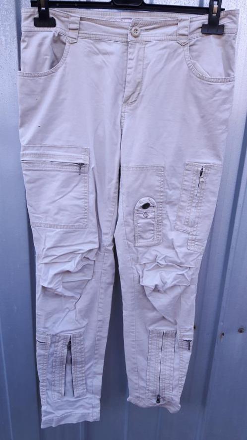 Didi beige broek, maat 38, Kleding | Dames, Broeken en Pantalons, Zo goed als nieuw, Maat 38/40 (M), Beige, Verzenden