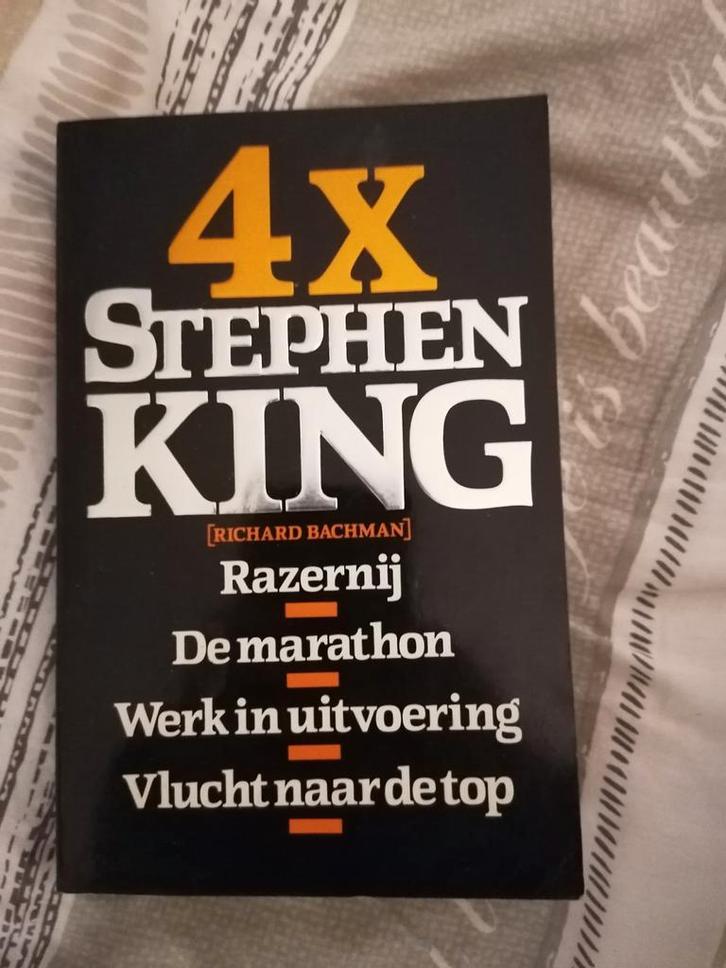 4X Stephen King (Richard Bachman) - Verhalenbundel, Boeken, Fantasy, Gelezen, Ophalen of Verzenden