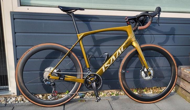 Isaac Torus Gravelbike/Racefiets GRX XT Garmin, Fietsen en Brommers, Fietsen | Racefietsen, Zo goed als nieuw, Heren, Overige merken