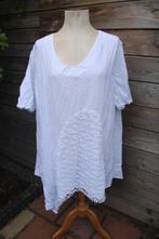 Tuniek wit Kekoo mt 4 (52/54) A-lijn Vaste prijs, Ophalen of Verzenden, Zo goed als nieuw, Kekoo, Blouse of Tuniek