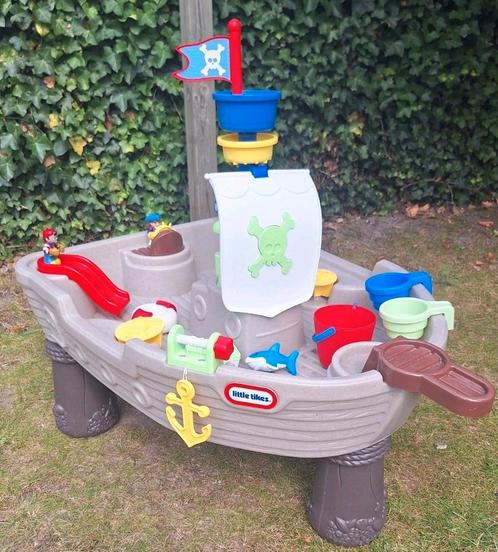 Little Tikes piratenschip watertafel, Kinderen en Baby's, Speelgoed | Buiten | Los speelgoed, Zo goed als nieuw, Ophalen