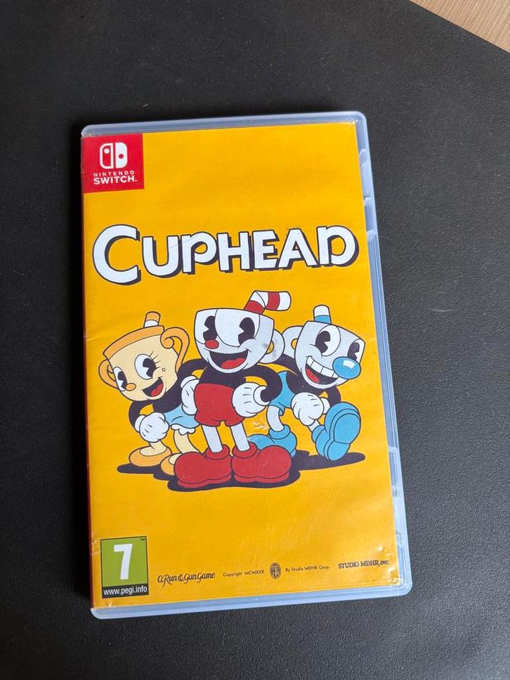 Cuphead - Nintendo Switch, Spelcomputers en Games, Games | Nintendo Switch, Zo goed als nieuw, Avontuur en Actie, 2 spelers, Vanaf 7 jaar