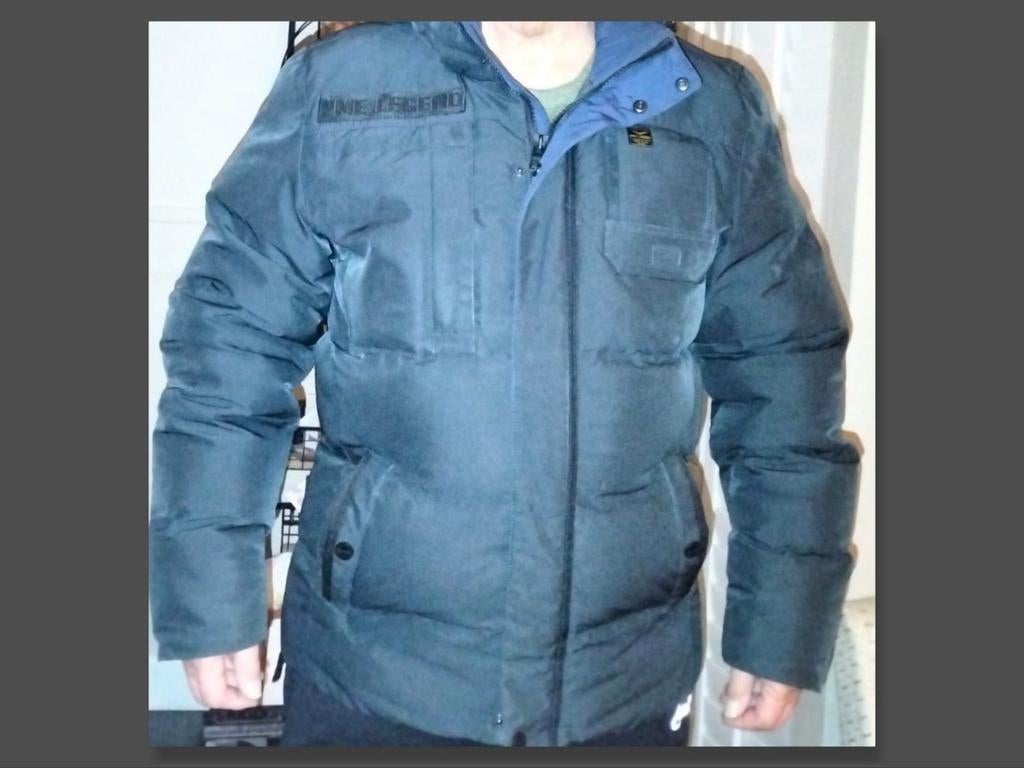Pme legend winterjas, Kleding | Heren, Jassen | Winter, Blauw, Overige maten, Ophalen of Verzenden, Zo goed als nieuw