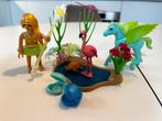 Playmobil fantasy set flamingo schildpad unicorn, Kinderen en Baby's, Speelgoed | Playmobil, Ophalen of Verzenden, Zo goed als nieuw