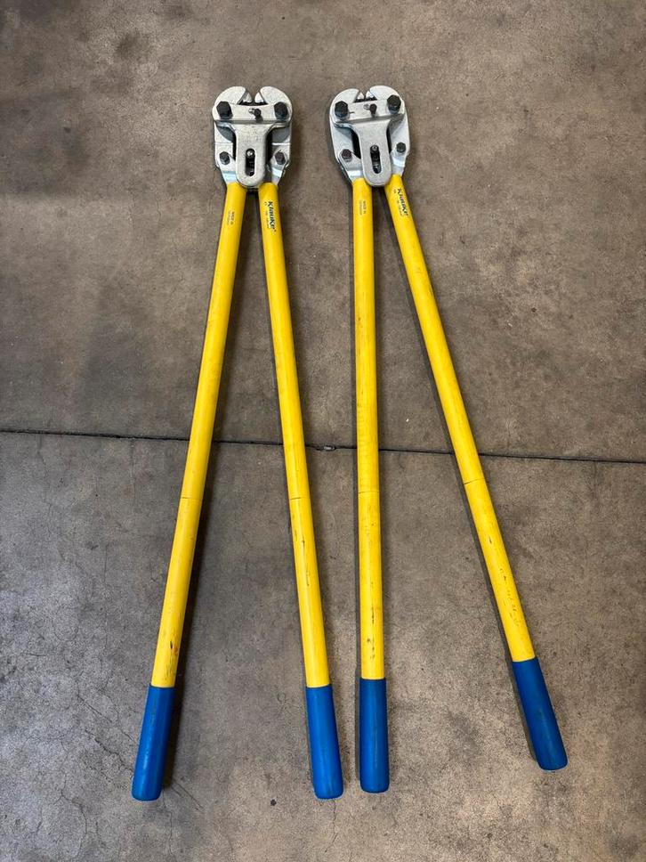 Klauke Perstangen + Kabelogen M10, M12, M16, Doe-het-zelf en Verbouw, Gereedschap | Handgereedschap, Zo goed als nieuw, Ophalen of Verzenden