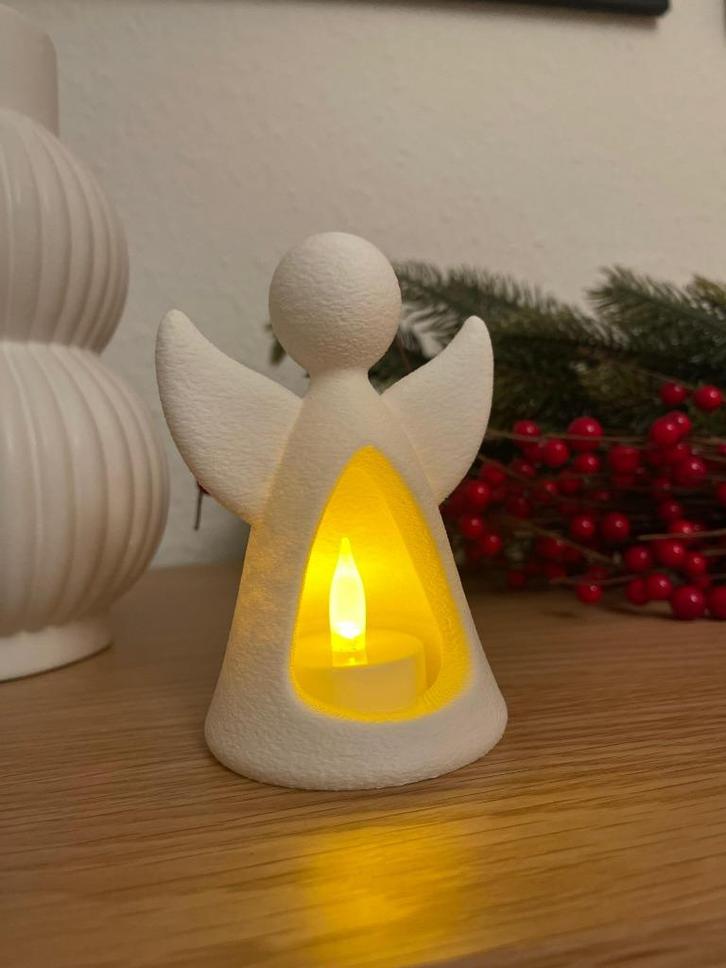 Theelicht kerstengel GOED3D, Diversen, Kerst, Nieuw, Verzenden