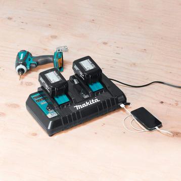 Makita DC18RD Duo Snellader LXT beschikbaar voor biedingen