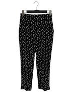 Vanilia broek zwart wit S, Kleding | Dames, Broeken en Pantalons, Maat 38/40 (M), Zwart, Ophalen of Verzenden, Zo goed als nieuw