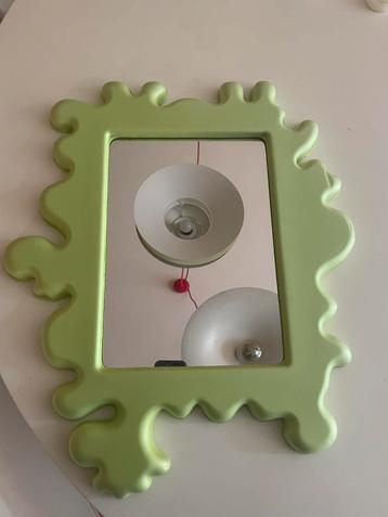 Vintage space age barnslig IKEA spiegel wave bubbel 