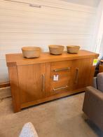 Dressoir eiken 180 cm 2 lades en 2 deuren | NIEUW!, Ophalen, 150 tot 200 cm, Nieuw, 25 tot 50 cm