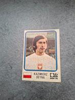 Panini sticker WK 74 München. Speler Kazimierz Deyna Polen., Verzenden, Zo goed als nieuw, Sticker