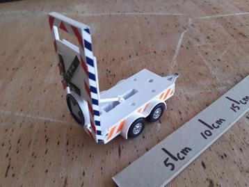Speelgoed Aanhanger 10 cm lang Politie  Verkeersaanwijzer beschikbaar voor biedingen