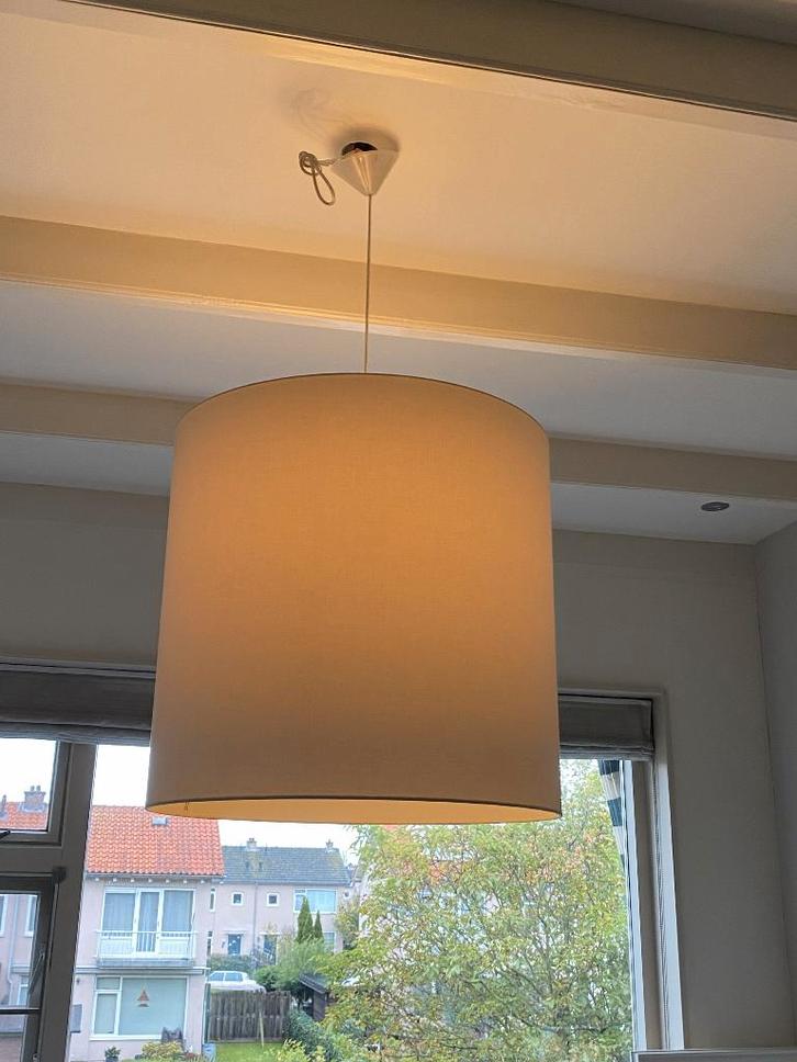 Hanglamp groot, Huis en Inrichting, Lampen | Hanglampen, Gebruikt, 50 tot 75 cm, Stof, Ophalen