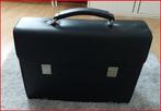 Leren laptoptas Toshiba, Computers en Software, Laptoptassen, Ophalen, 15 inch, Gebruikt, Aktetas