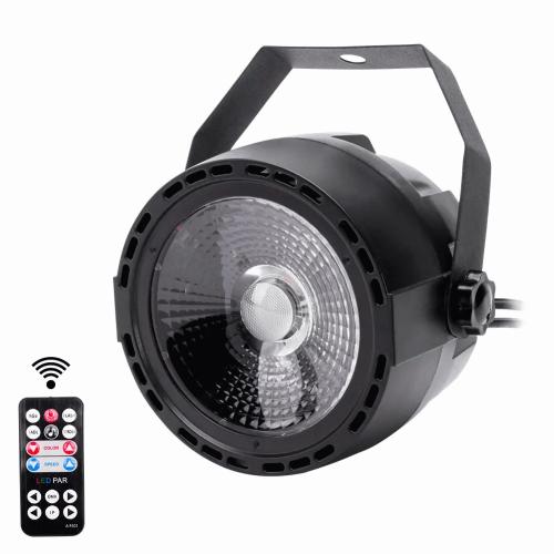 DJLicht 16W UV Par met COB Led en afstandbediening, Geluidgestuurd, ., Nieuw, Ophalen of Verzenden