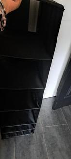 Opvouwbare Kast - Ideaal voor opslag!, Gebruikt, Modern, 100 tot 150 cm, Zwart
