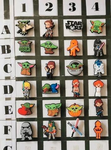 J: Star Wars Schoenbedels Pins voor de Crocs  beschikbaar voor biedingen