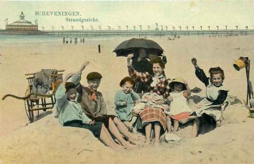 (301-022-041) Scheveningen Strandgezicht, Verzamelen, Ansichtkaarten | Nederland, Zuid-Holland, Verzenden