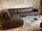 Leten hoekbank (gekocht bij Montel), Ophalen of Verzenden, Gebruikt, Leer, Modern