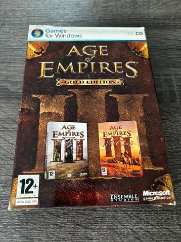 Age of Empires 3  Gold Edition Luxe verpakking