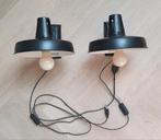 Stoere wandlamp zwart Leen Bakker per stuk of 2 stuks, Huis en Inrichting, Lampen | Wandlampen, Ophalen of Verzenden, Zo goed als nieuw