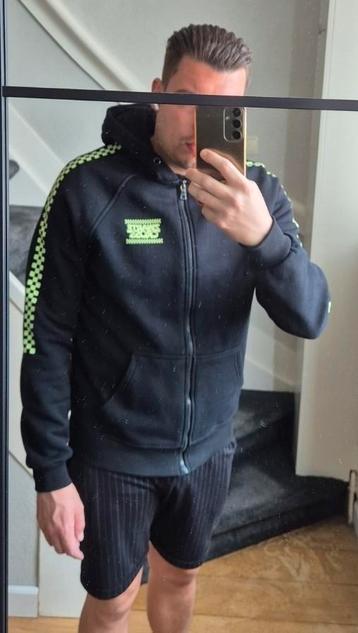 Zwarte Cross hoodie-vest maat L – met rits beschikbaar voor biedingen