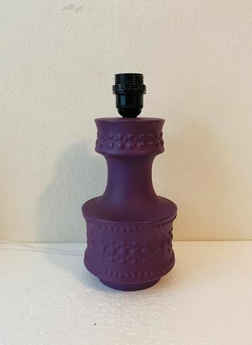 Modica Gouda paarse lampvoet , jaren 60 beschikbaar voor biedingen