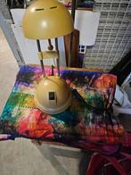 Mooie tafellamp h 50cm prachtige kleur, Ophalen, Zo goed als nieuw, 50 tot 75 cm