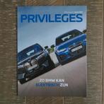 Brochure folder BMW Priveleges herfts 2023 - als nieuw, Ophalen of Verzenden, Zo goed als nieuw, BMW