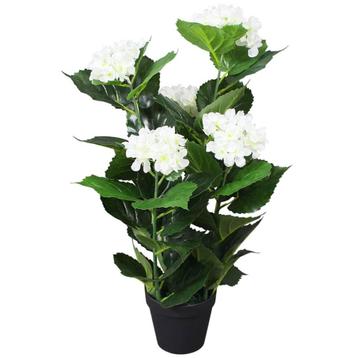 Kunstplant hortensia kamerplant pot 60cm wit GRATIS BEZORGD! beschikbaar voor biedingen