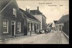 Wouw (N.B.), Dorpsstraat met veel volk, gelopen 1912, Verzenden, Voor 1920, Gelopen, Noord-Brabant