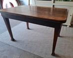 Vintage/Antieke jaren '20 eettafel, Eiken, uitschuifbaar, Huis en Inrichting, Tafels | Eettafels, Ophalen, 100 tot 150 cm, Art deco