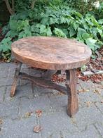 Oud tafeltje, Ophalen