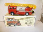 Kovap zwaar blikken Mercedes Benz Brandweer Ladderwagen 1:43, Hobby en Vrije tijd, Ophalen of Verzenden, Nieuw, Auto, Overige merken
