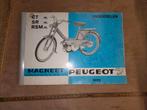 Peugeot Ct, Sr, Rsm onderdelen catalogus 1972, Fietsen en Brommers, Handleidingen en Instructieboekjes, Ophalen of Verzenden, Gebruikt
