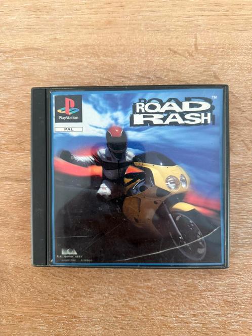 Road Rash (PAL), Spelcomputers en Games, Games | Sony PlayStation 1, Gebruikt, Racen en Vliegen, 2 spelers, Vanaf 12 jaar, Eén computer