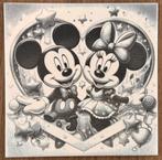Tegeltje Mickey en Minny Mouse - Zwart Wit, Nieuw, Ophalen of Verzenden