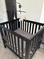 Baby box zwart, Kinderen en Baby's, Boxen, Ophalen, Zo goed als nieuw, Rechthoekig, In hoogte verstelbaar