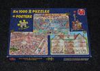 Jan van Haasteren - combidoos - 3x1000 stukjes, Hobby en Vrije tijd, Ophalen of Verzenden, 500 t/m 1500 stukjes, Legpuzzel