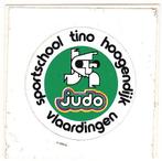 Sticker sport judo Tino Hoogendijk, Verzamelen, Verzenden, Zo goed als nieuw, Sport