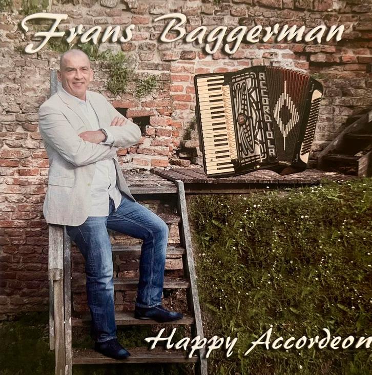 Frans Baggerman - Happy Accordeon, Cd's en Dvd's, Cd's | Nederlandstalig, Gebruikt, Levenslied of Smartlap, Ophalen of Verzenden