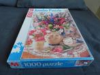 Puzzel Bloemen van Jumbo compleet, Ophalen of Verzenden, 500 t/m 1500 stukjes, Legpuzzel, Zo goed als nieuw