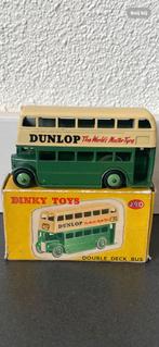 Dinky Toys 290 Dunlop double deck bus MINT + doosje, Ophalen of Verzenden