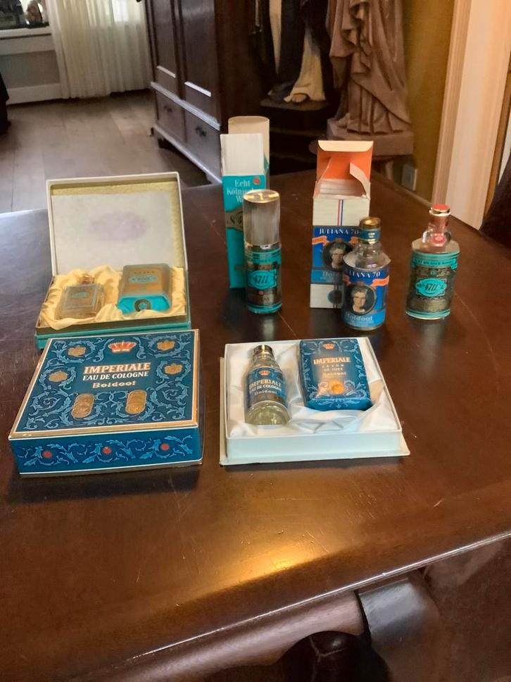 Prachtige oude verzameling Boldoot ❤️ 4711 ongeopend, Verzamelen, Parfumverzamelingen, Nieuw, Parfumfles, Gevuld, Ophalen of Verzenden