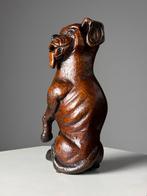 18e eeuws houten beeld Hond Saint Rocco Venice, Antiek en Kunst, Kunst | Beelden en Houtsnijwerken, Ophalen