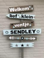 geboorte bord jongen, Kinderen en Baby's, Kraamcadeaus en Geboorteborden, Nieuw, Ophalen of Verzenden, Geboortebord