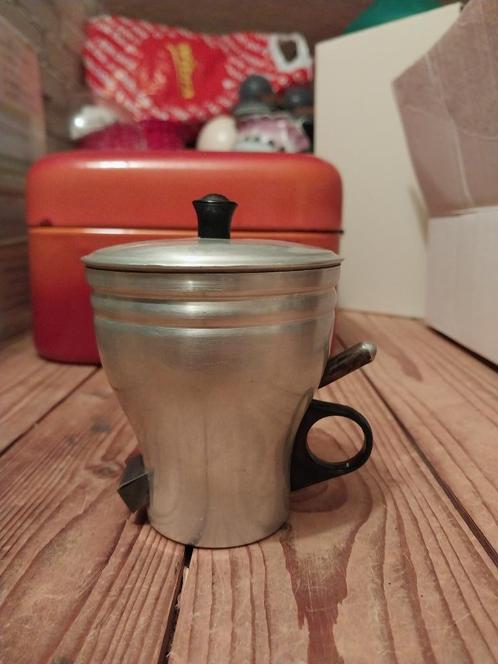 uit oma's kast nostalgisch oude schuif suikerpot, Antiek en Kunst, Curiosa en Brocante, Ophalen of Verzenden